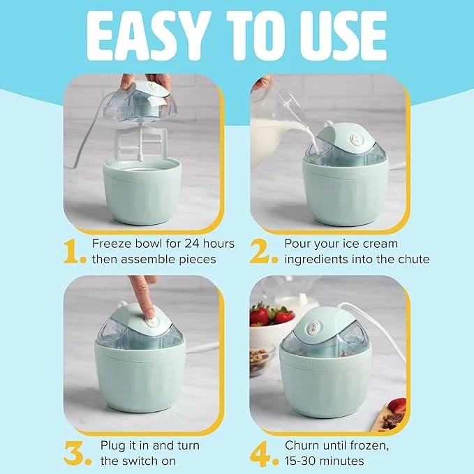 Free Shipping🍨Ice Cream Maker with Handle