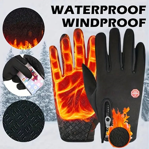 🔥Ultimate Waterproof & Windproof Thermal Non-Slip Gloves
