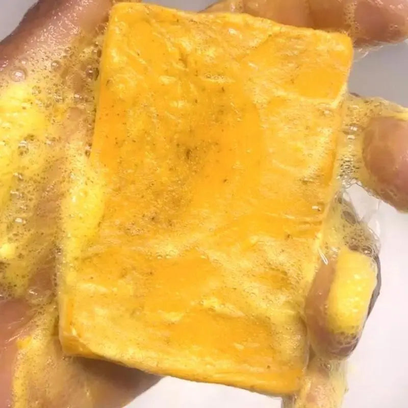 Lemon Turmeric & Kojic Cleansing Bar 🍋 Clean, fresh, and easy to use 🌿 — enjoy 50% off today only ⏳