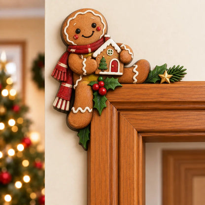 🎅 49% OFF | Christmas Door Frame Corner Decor – A Fun Holiday Surprise 🎄