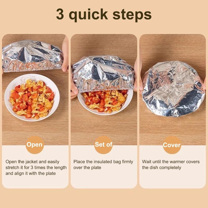 🔥Last day 60% off Insulated Foil Food Covers