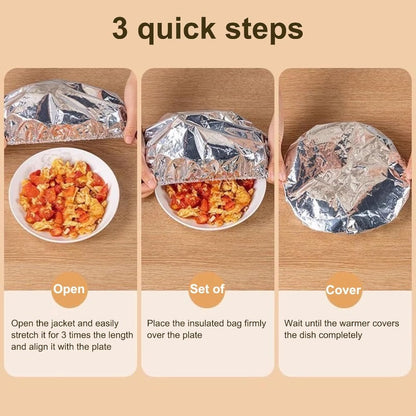 🔥Last day 60% off Insulated Foil Food Covers