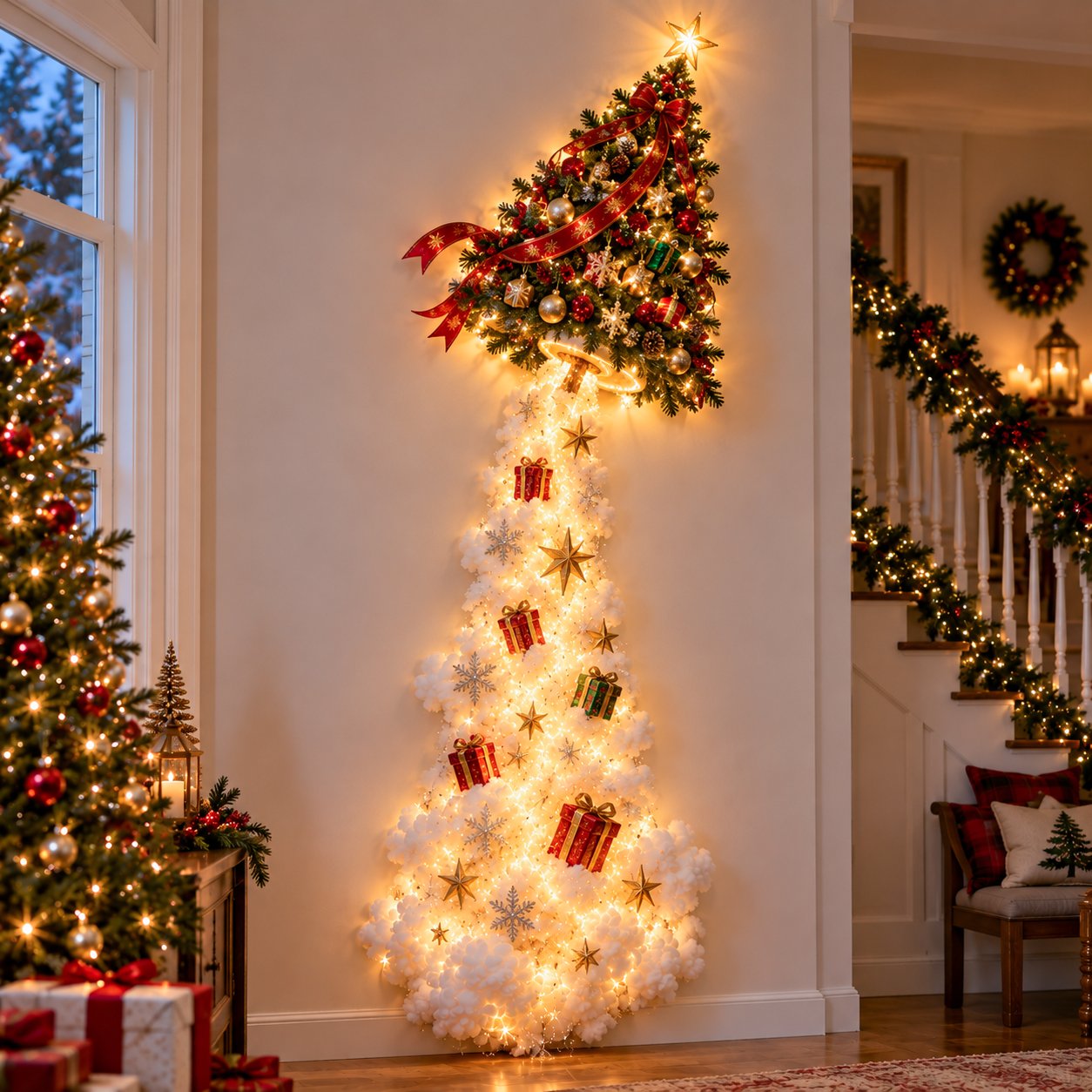 Christmas Magic Trail Wall Light style