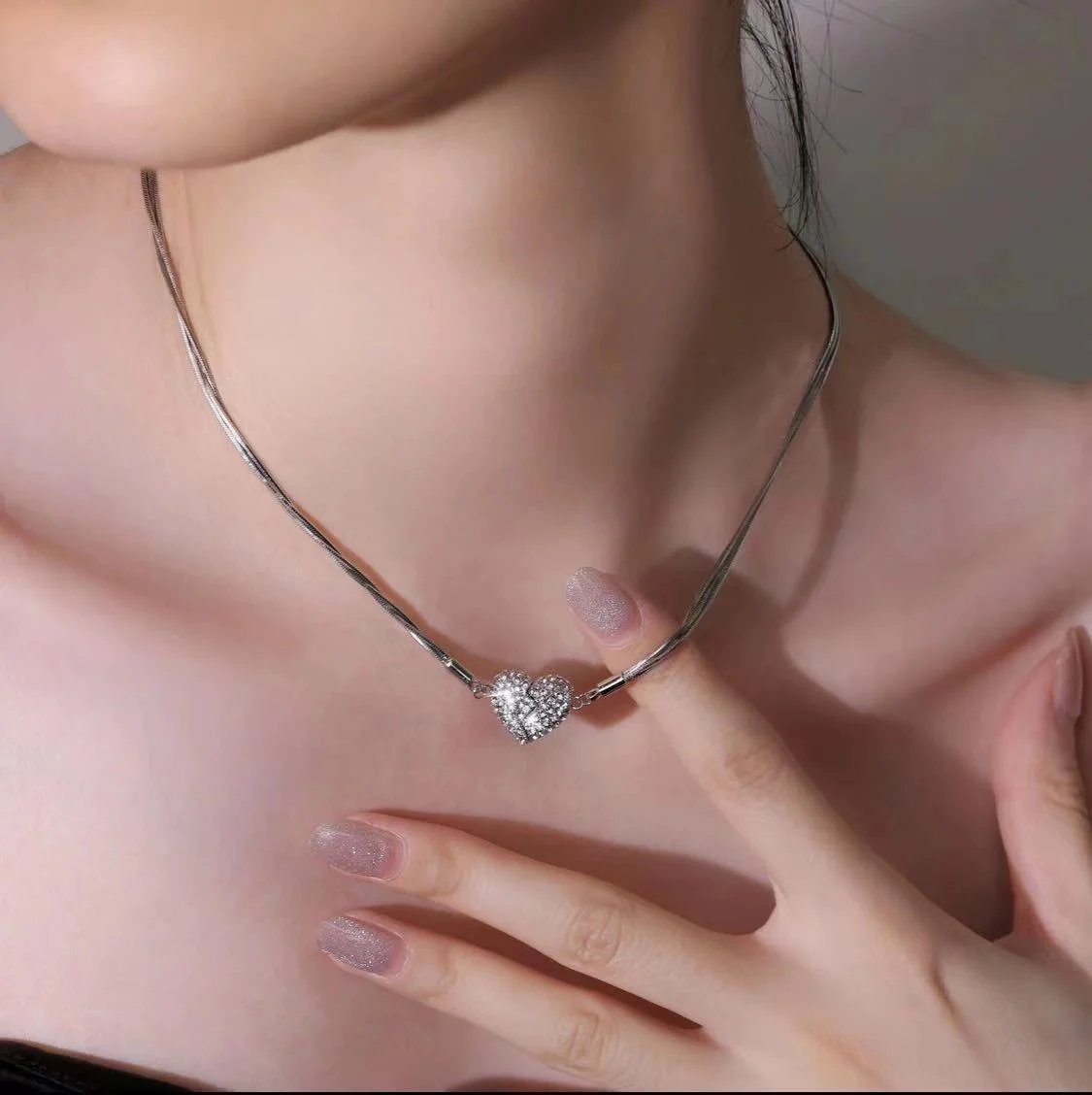 Mother's Day Gifts 2026 🔥 Magnetic Love Patchwork Necklace
