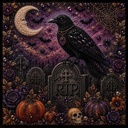 👻 Cute Ghosts Pumpkins 3D Pearl Mosaic Art Kit Halloween Decor (No Mess, Beginner), Age 8+(📦Buy 2 Free Shipping)