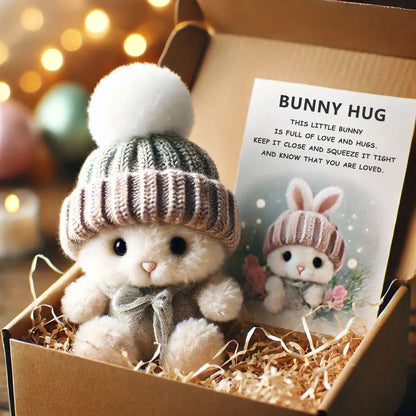 🔥Last Day 49% OFF -🎉Handmade Mini Bunny Hug Cute Easter Gift🐇