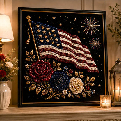 🔥Last Day 50% OFF🦅America 250th Anniversary Pearl Art Kit