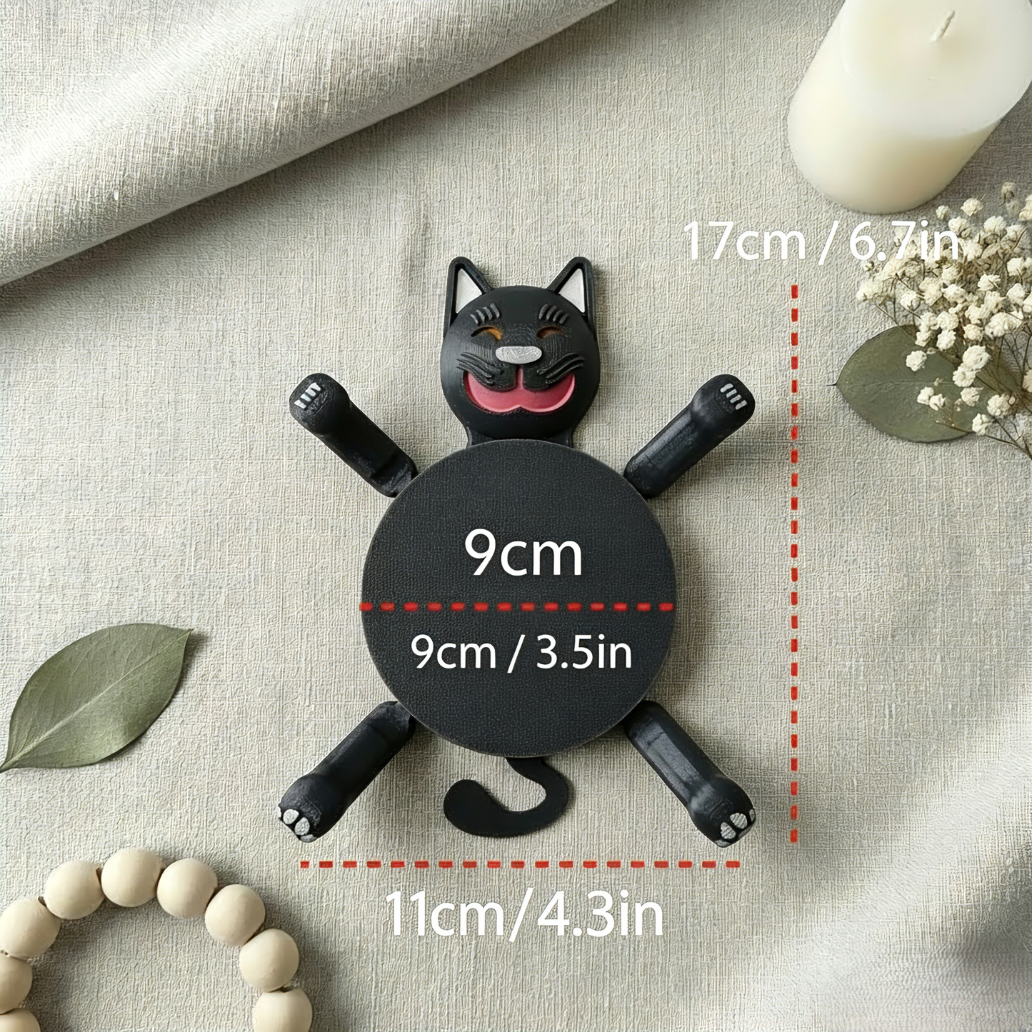 Cute Cat Coasters, Fun and Practical, Perfect Gift!🐱🎁