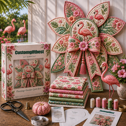 Garden Quilt Bow DIY Sewing Kit