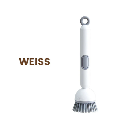 ✨ Spin Cleaning Brush with Soap Dispenser – Effortless Deep Cleaning!