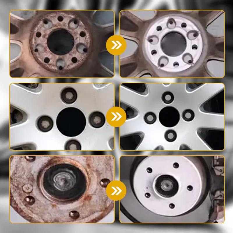 🔥Hot Sale - 50% OFF🔥Rust Removal & Maintenance Tool Kit for Automotive Wheel