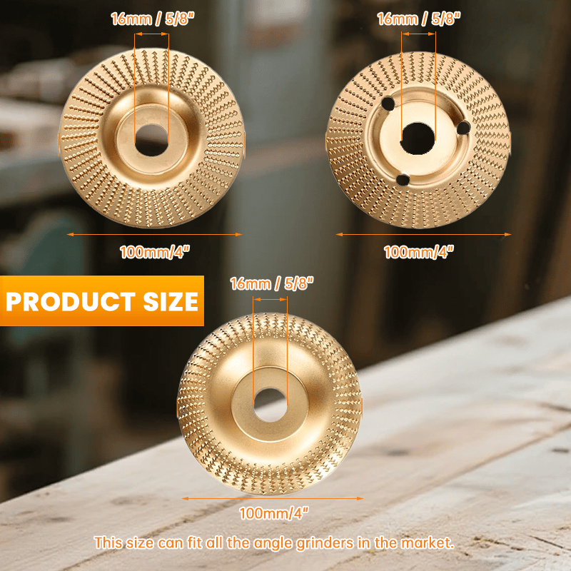 🔥Last Day 60% OFF🔥Heavy-Duty Wood Carving Disc Set