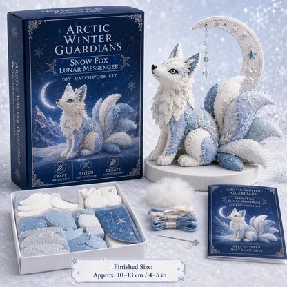 🏆Buy 2 Get 10%off &Free shipping🧵💙Arctic Winter Guardians DIY Patchwork Kit❄️