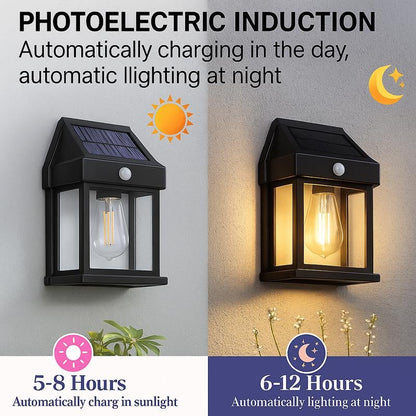 🎁Hot Sale Promotion 58% OFF🔥 Solar Outdoor Wall Lights with Motion Sensor