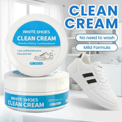 🔥Last Day 70% OFF 🧼 No-Wash Shoe & Leather Cleaner Cream – Instantly Erase Stains
