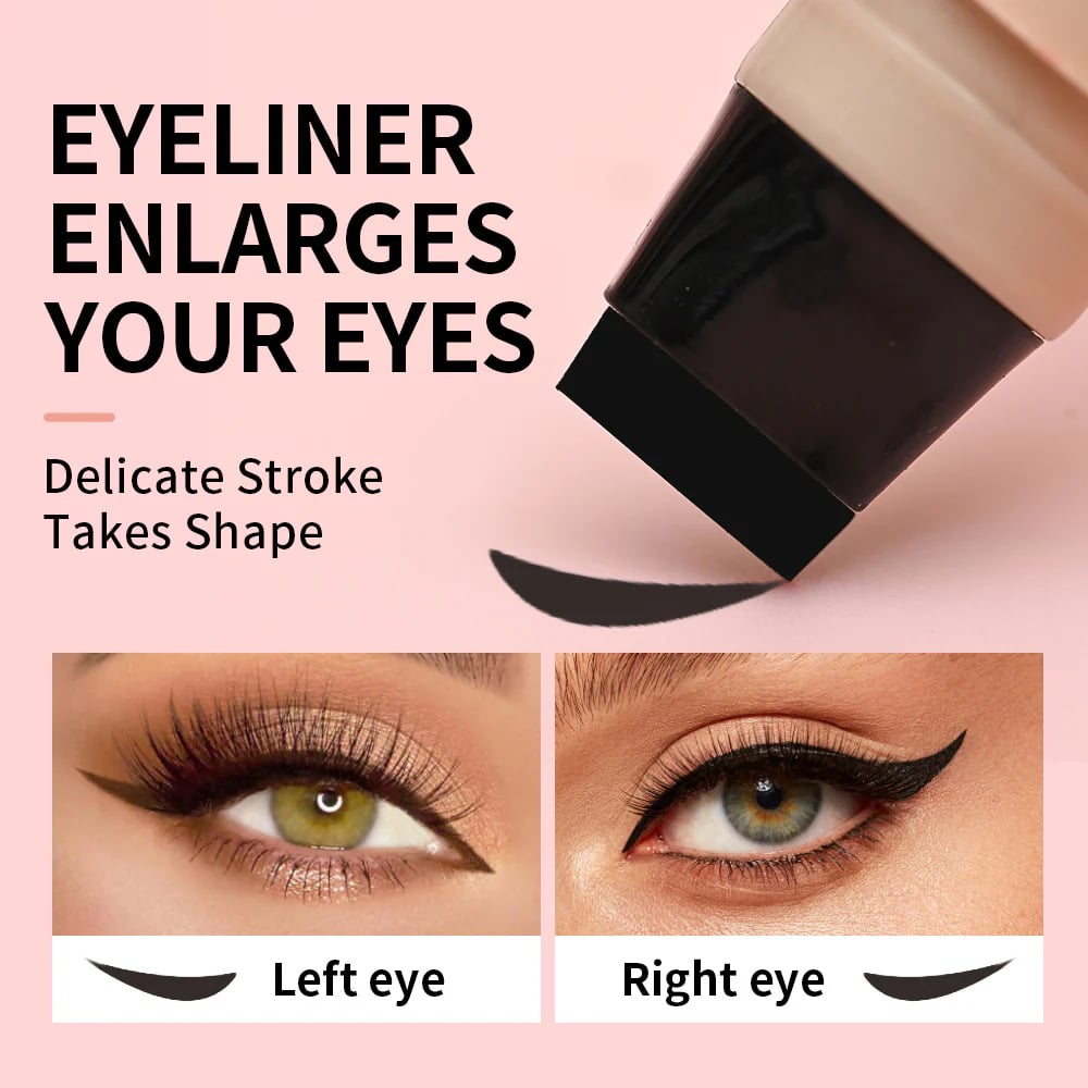 💞LAATSTE DAG - 1 + 1 GRATIS💞Draaibare eyeliner-stempelpe