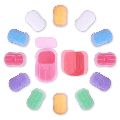 🧼 42% OFF Today – Travel Portable Paper Soap (50 Sheets, 6 Fresh Scents)