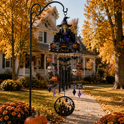 🔥 Halloween Early Bird — Enchanted Witch Outdoor Wind Chime