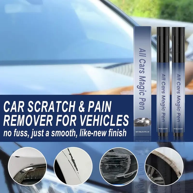 🏆Last Day Sale -50% OFF⚡🚗✨ Magic Car Scratch Removal Pen – Instant Paint Repair & Shine 🛠️