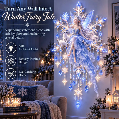 🔥 Last Day 49% OFF❄️Ice Snow Elf Starfall Wall Light