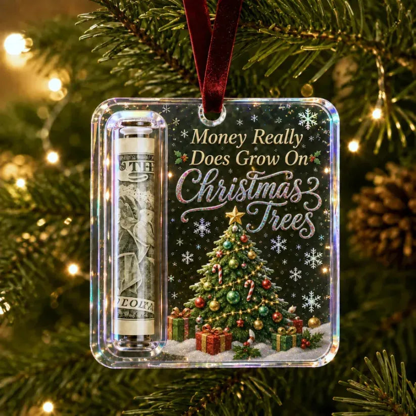 🔥LAST DAY 50% OFF - 🎄Christmas Cash Gift Ornament- Make Cash Feel Like A Real Christmas Gift💵