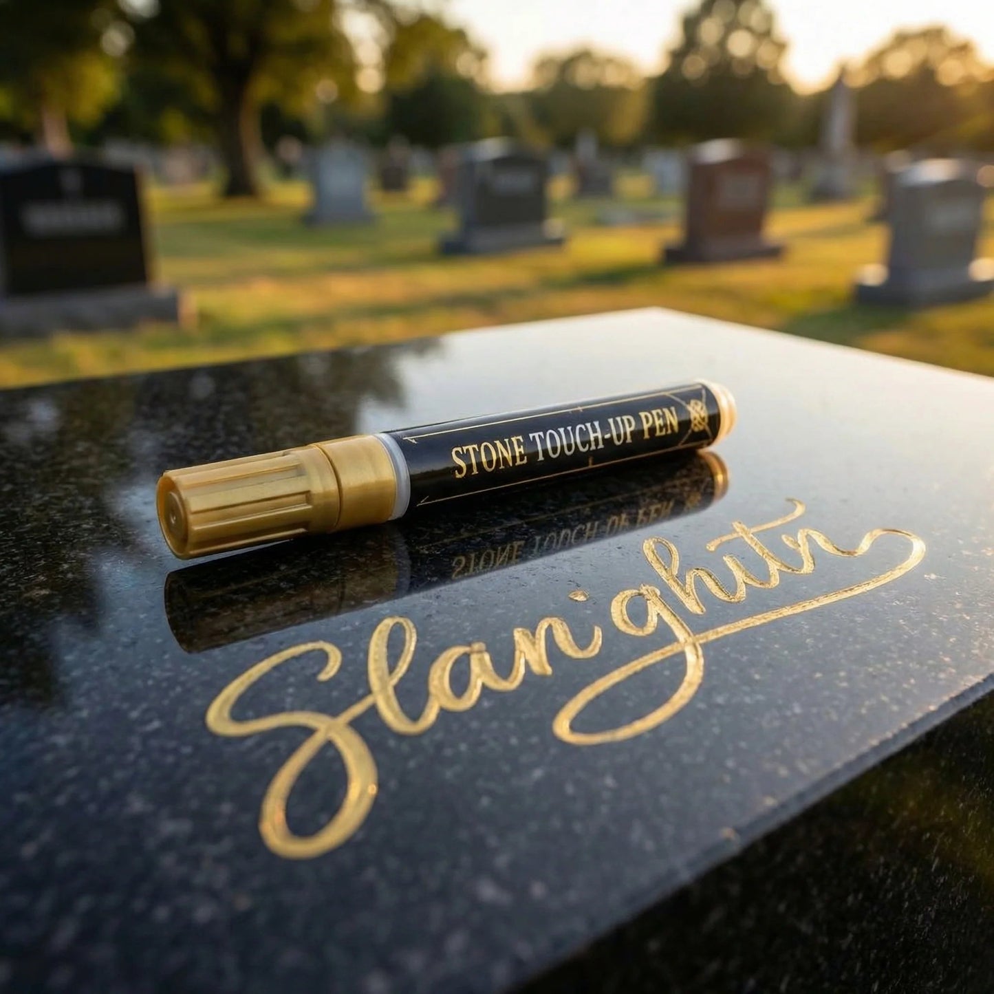 🏆Last Day Promotion 49% OFF🐦Golden Tombstone Marker Pen for Restoring Faded Grave Inscriptions