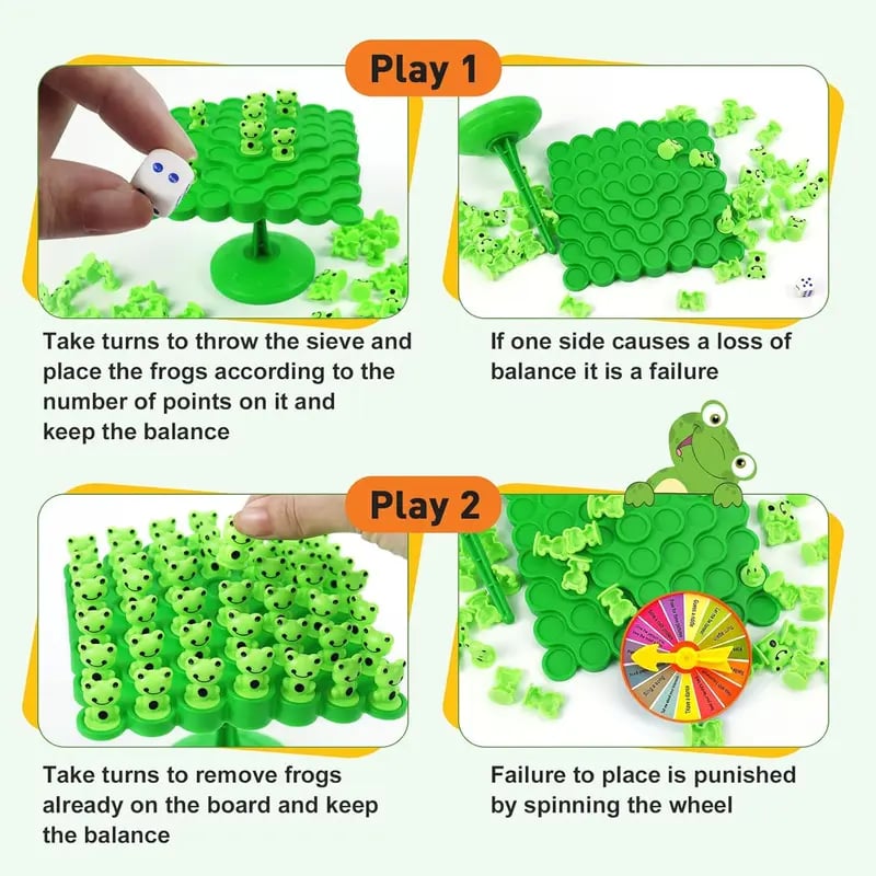 🐸 Bio Collision: Frog Balance Game
