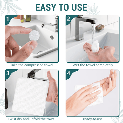 🔥Last Day Save- 55% OFF🔥-Compressed Towel Tablets