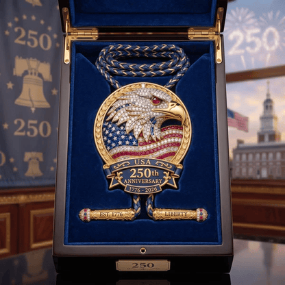 🎁Last Day 49% OFF - 🦅 USA 250th Anniversary Eagle Bolo Tie
