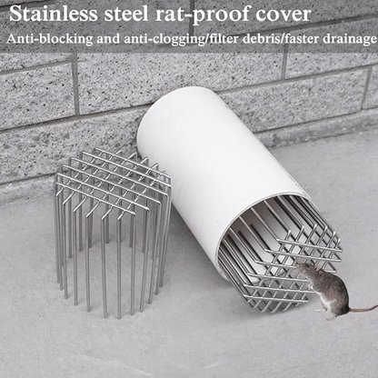 🔥 2026 Spring Garden Special: 49% OFF🛠️Esquirla Round Roof & Floor Drain Cover – Stainless Steel, Anti-Clog, Weatherproof