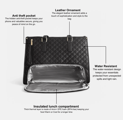 2026 Hot Sale 💝2 in 1 Tote Bag Lunch Bag Combo💝