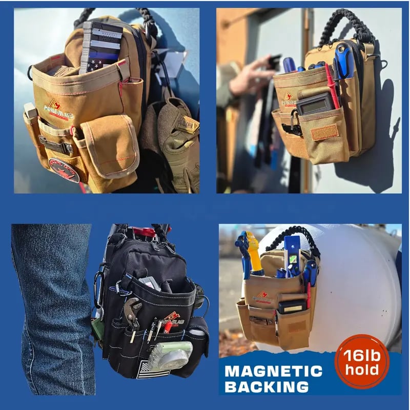 🔥Hot Sale 49% OFF - 🧲🛠️N52 Magnetic Backing Tool Bag