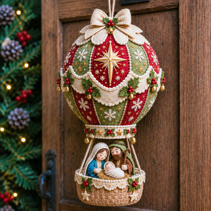 🔥LAST DAY 50% OFF - 🎈 Christmas Hot Air Balloon Hanging DIY Kit