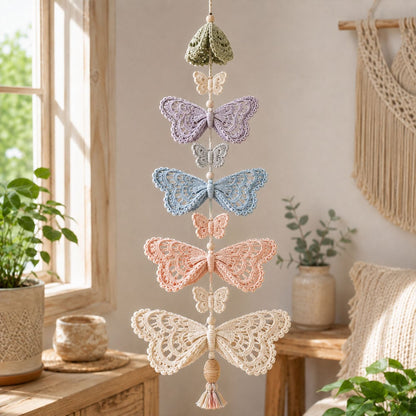 Hummingbird Garden Cascade DIY Crochet Kit