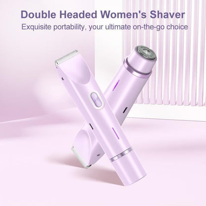 🎀Mother'S Day Gift, 2 in 1 Electric Hair Removal Tool Trimmer for Women