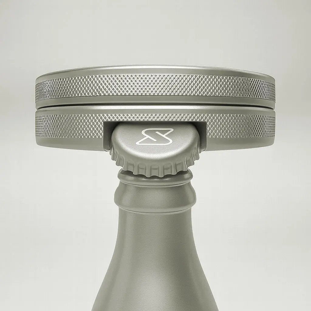 Metal EDC Storage Can with Built-In Bottle Opener