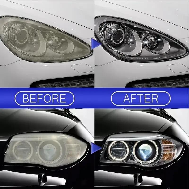 ✨ Mother's Day Sale 70% OFF🚘Automotive Headlamp Restoration Fluid Kit