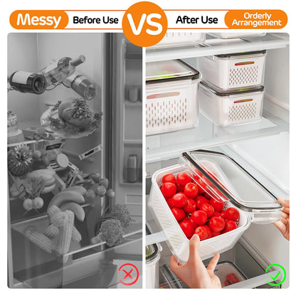 ✨4-in-1 Produce Storage Containers (3-Pack Set)🎁