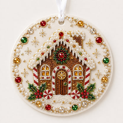✨ DIY-Weihnachtsschmuckkollektion aus Perlen und Edelsteinen