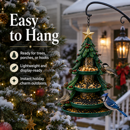🎄 Christmas Bird Feeder Collection™ – Festive Hanging Garden Feeders for Wild Birds