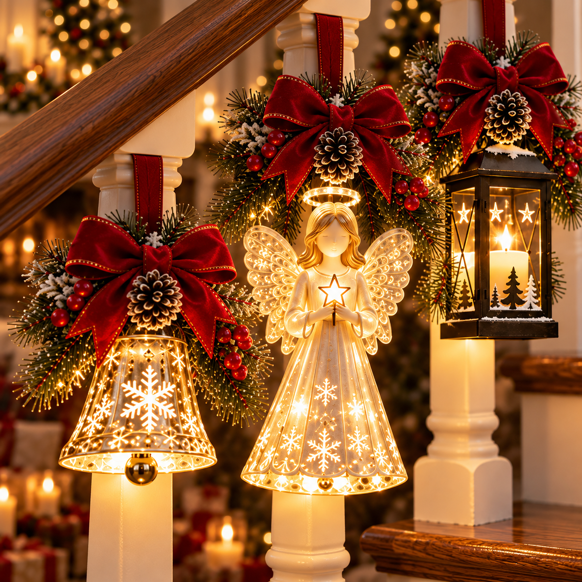 ✨Last Day 49% OFF✨Christmas Stair Glow Collection