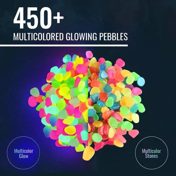 Glowing pebbles