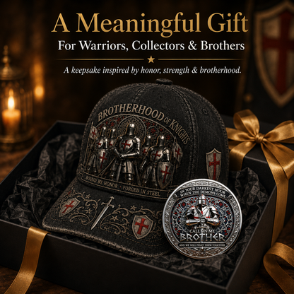 ⚔️ Brotherhood Of Knights Honor Cap