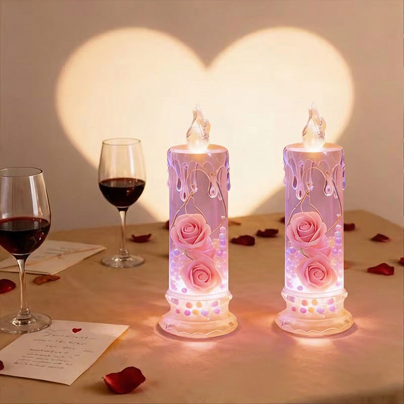 💖Mother’s Day Glow Lamp💖 – Romantic Rose Light Gift for Mom