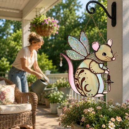 🎁Last Day 50% OFF🌸Enchanted Fairy Mouse Suncatcher 💗