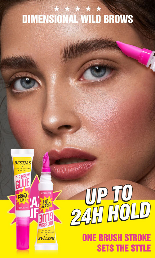 All-day setting, sculpting, long-lasting, waterproof eyebrow gel