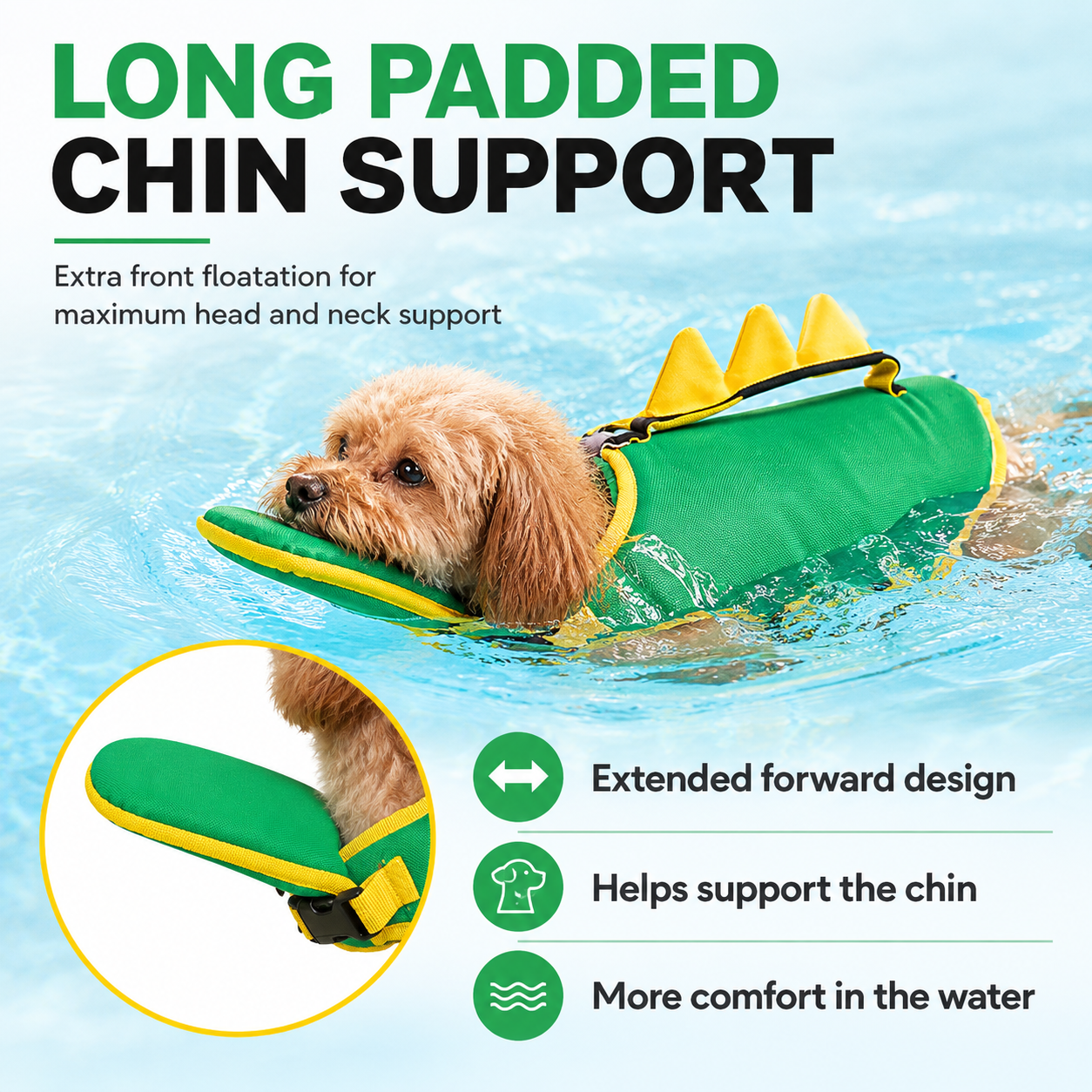 Premium Dog Life Vest for Swimming & Boating🛒