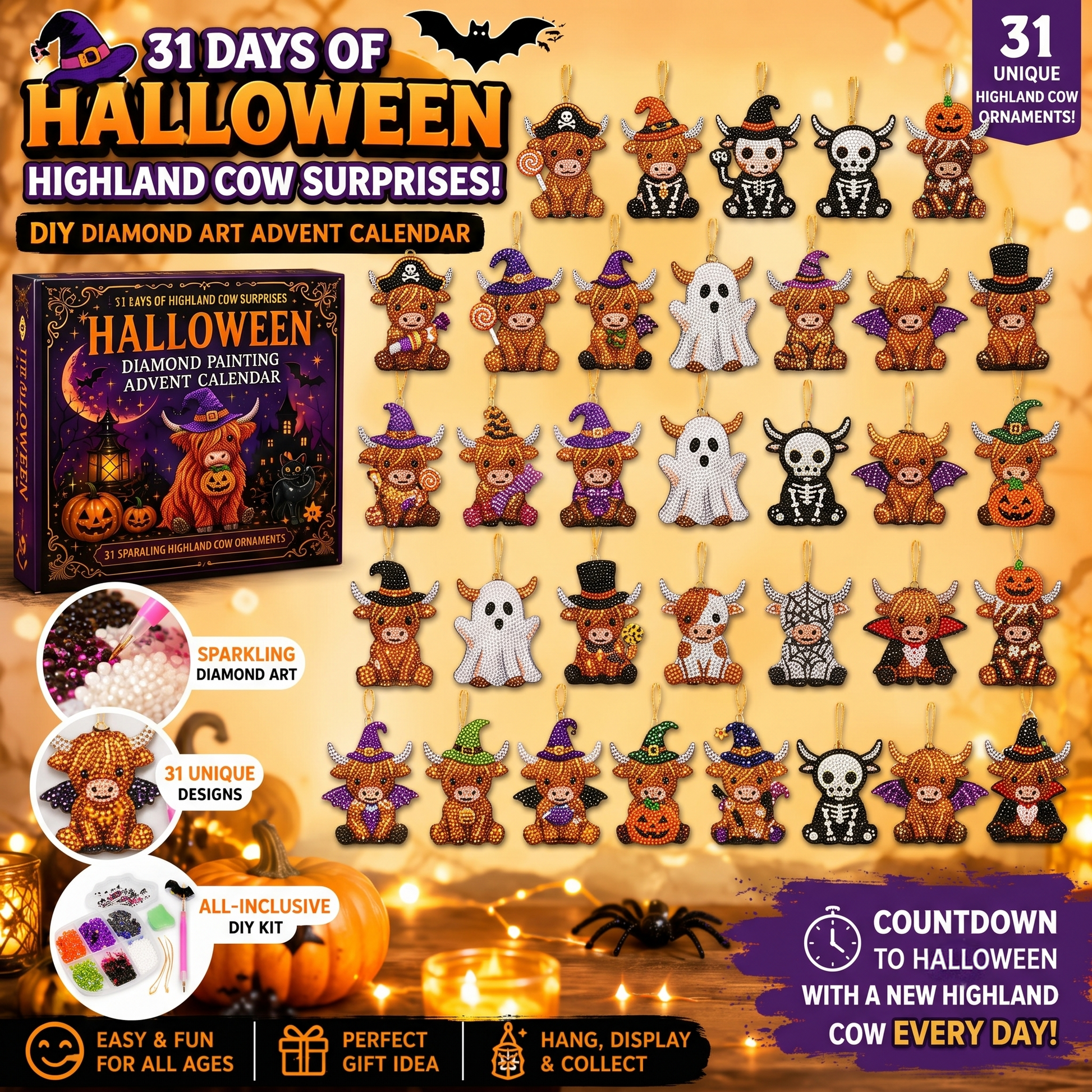 🐮 31 Days of Highland Cow Magic™