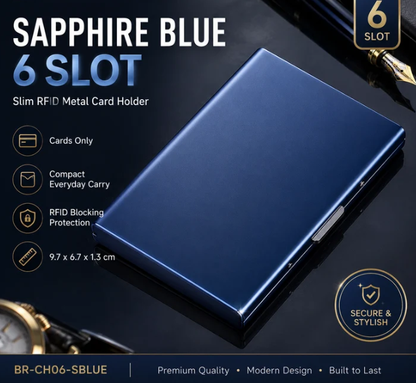 Tyiipro™ RFID Blocking Metal Card Holder
