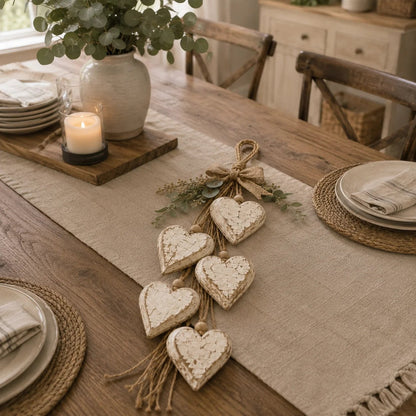 🍂🤎Hanging Heart Wall Decor